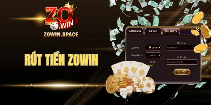 Lưu ý khi rút tiền từ cổng game Zowin 